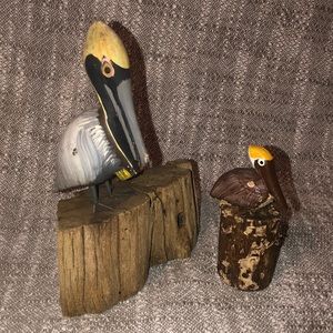 Wood shore birds. Good condition.
